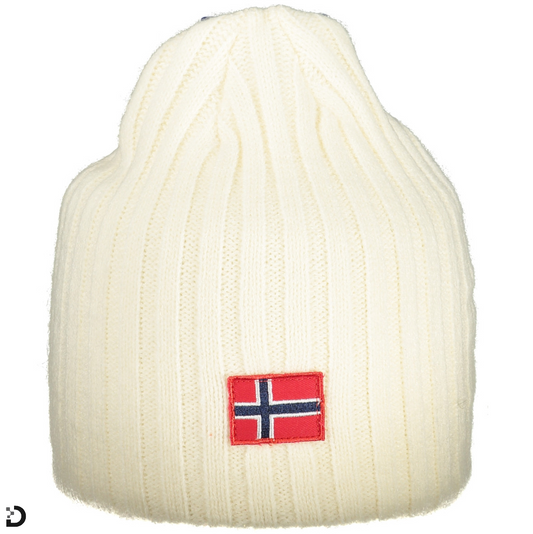 Norway 1963 Beanie – Vit Herrmössa