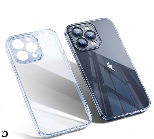iPhone 15, 16 / Plus / Pro / Pro Max – Transparent TPU Skal