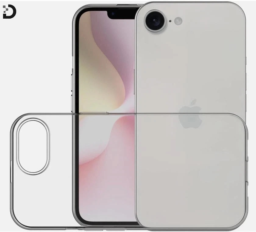 iPhone 15, 16 / Plus / Pro / Pro Max – Transparent TPU Skal