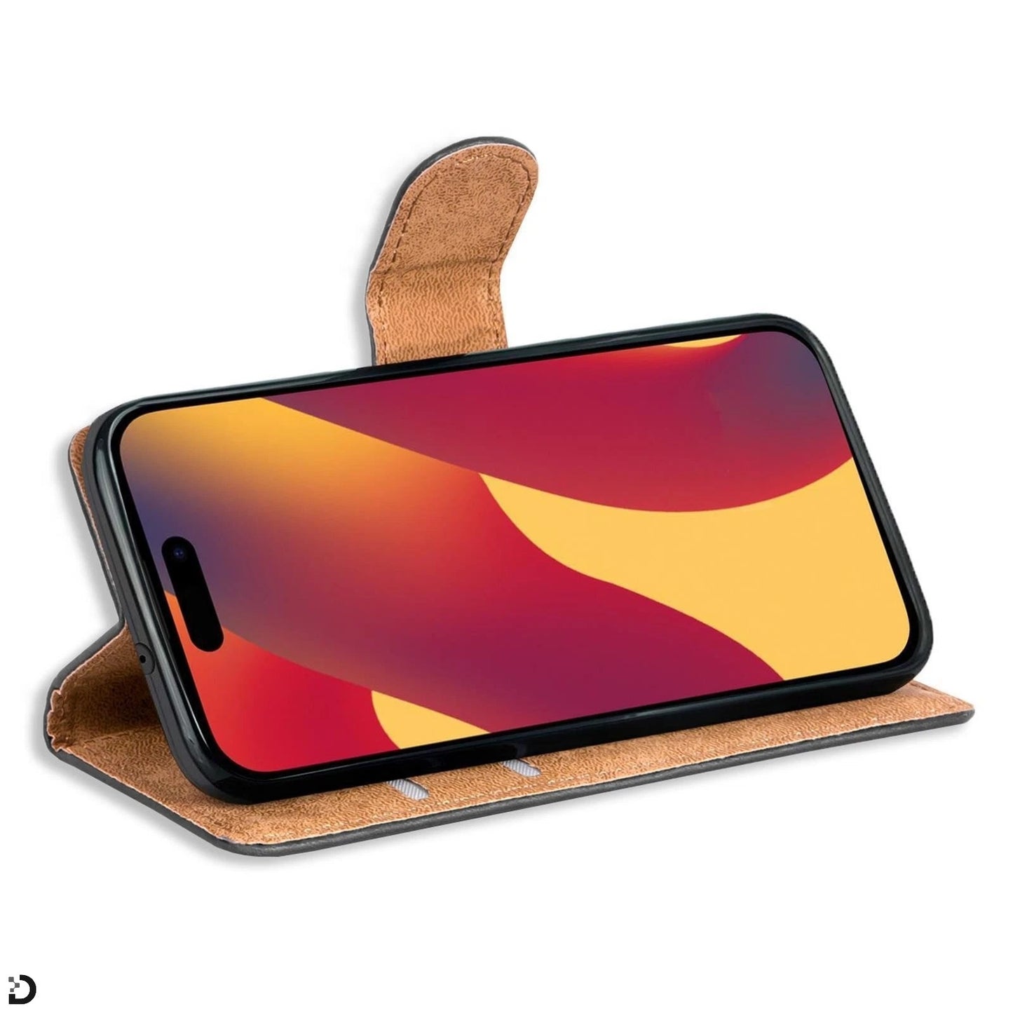 iPhone 16 Flip Fodral – Skal med Kortfack