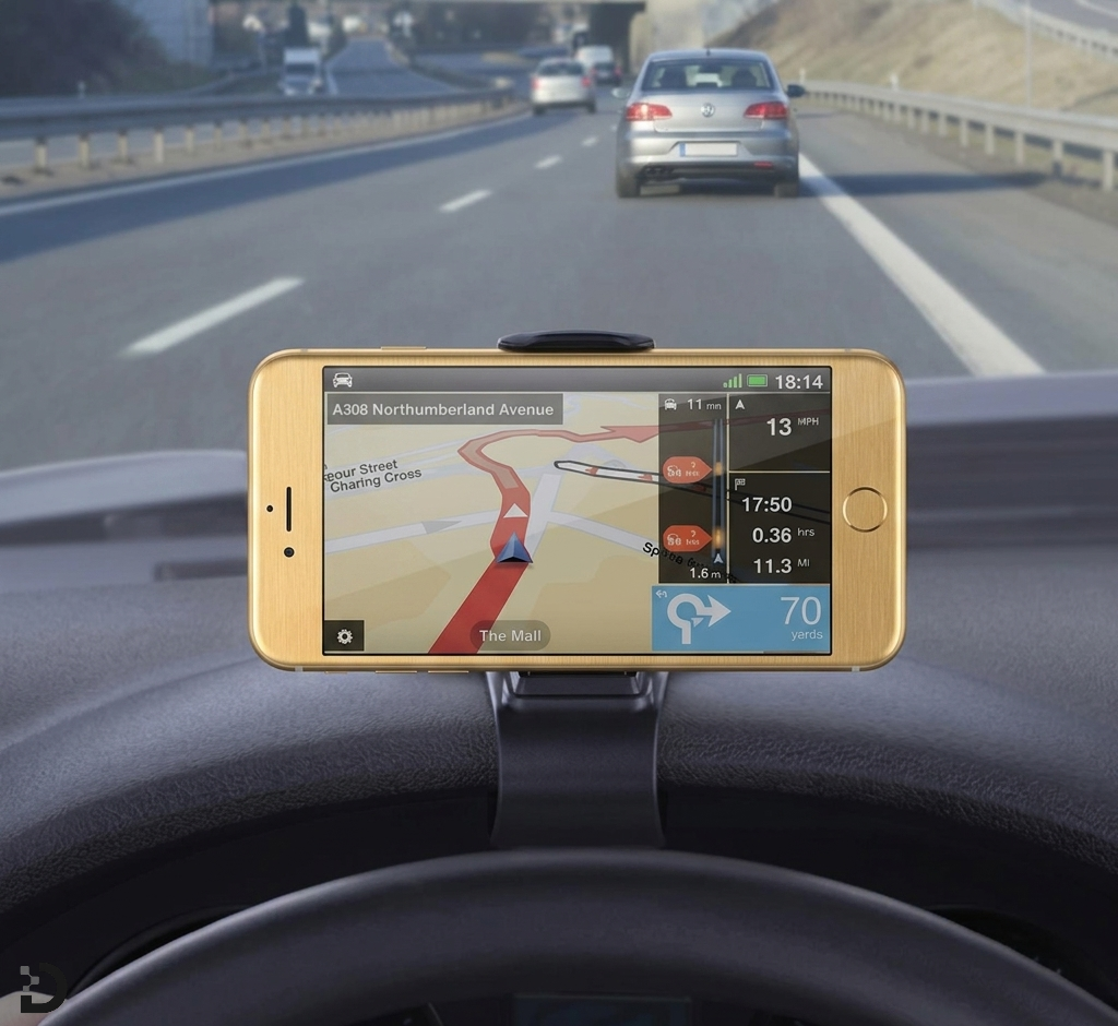 Mobilhållare för Bil – Dashboard & GPS-fäste