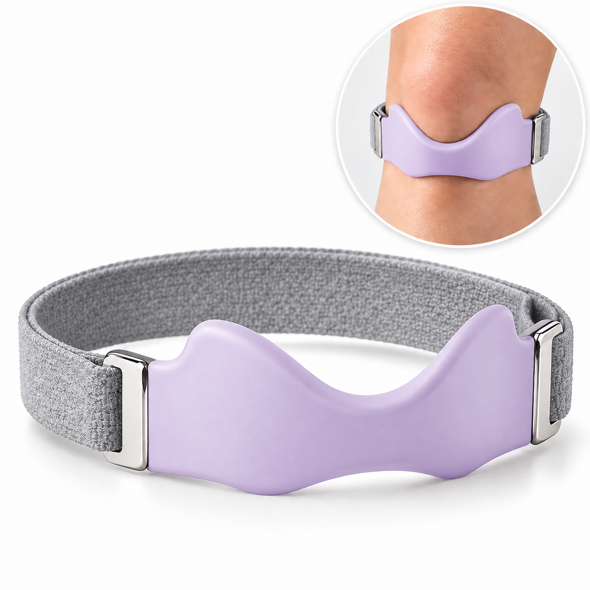 Justerbart Patellaband med 3D-stöd – Knästöd för Träning & Vardag